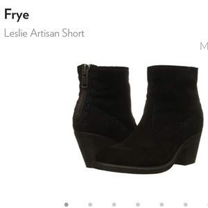Frye Leslie artisan blac boots 8